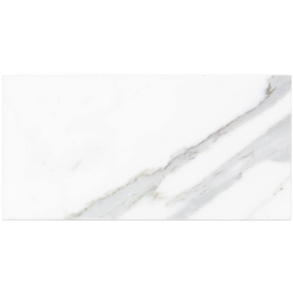 Calacatta 4x8 Polished Marble Tile E87852