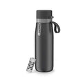 Insulated Stainless-Steel Water Bottle With Filter, 18.6 Oz, Gray Z6299