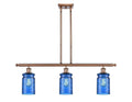 Antique Copper 3 Light Island Light K7000