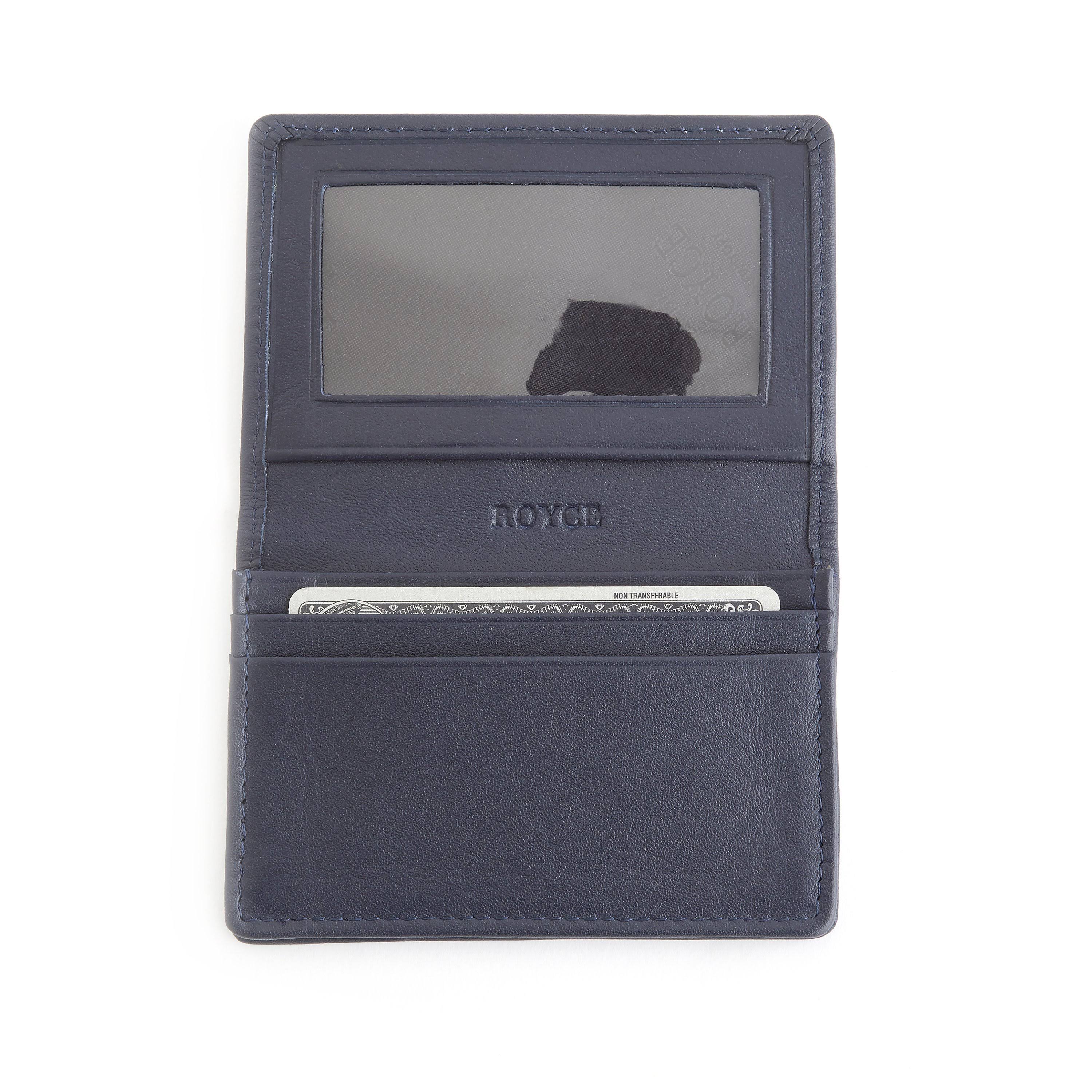 Leather Card Case - Orange V115089