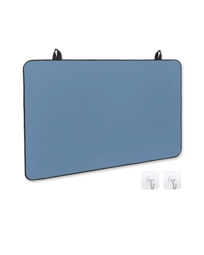 Pure Black Solid Color Stove Top Cover H608863