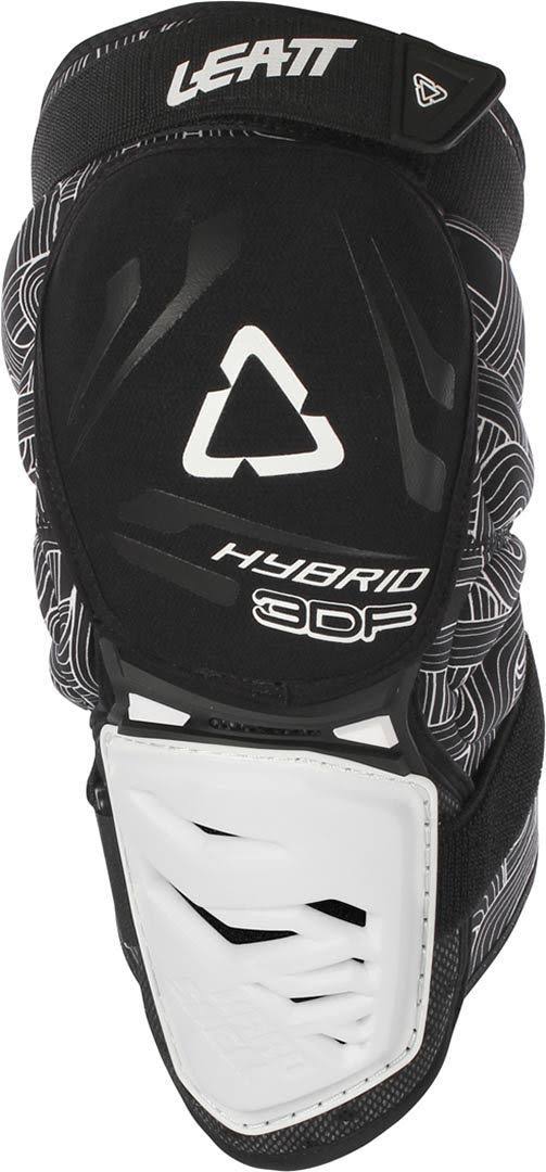3DF Hybrid Knee Guard Black/White S/M O19079