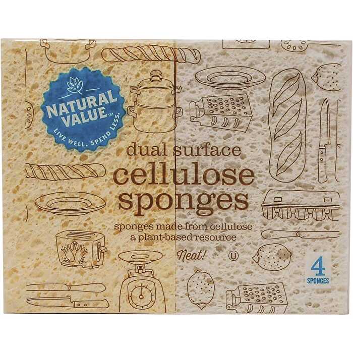 Cellulose Sponges 4pk F546