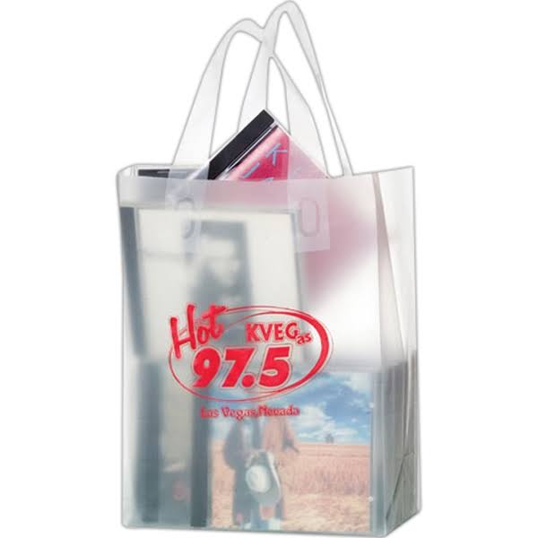 8x4x11 Printed Plastic Bags Y7268
