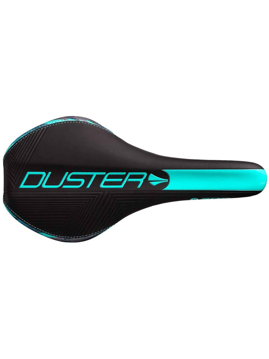 Black / Teal Cro-Mo Rail Saddle J862