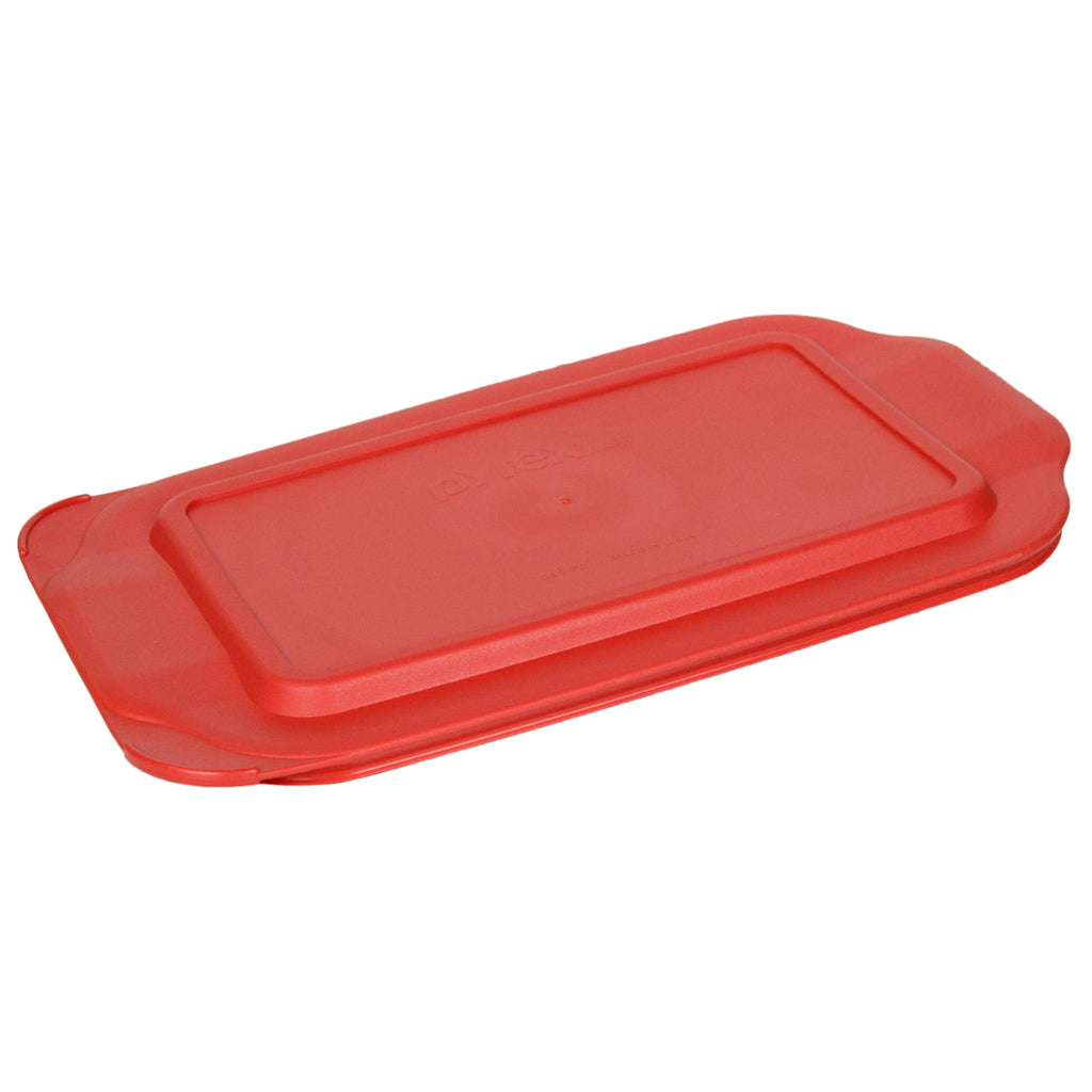 Red Plastic Covers for Pyrex Baking Dishes S4923
