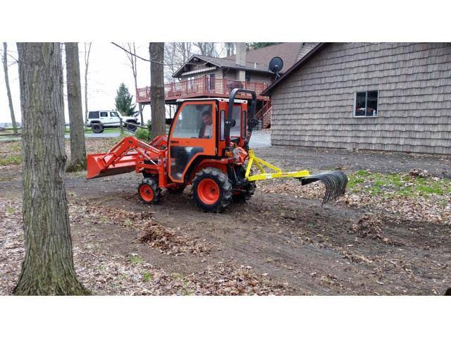 3 Point Landscape Rock Rake 5ft M51453