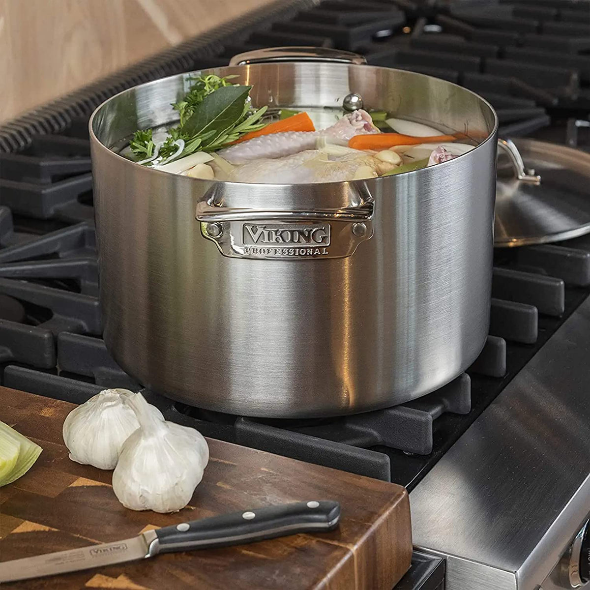 5-Ply Stainless Steel Cookware Set 10 Piece D423226