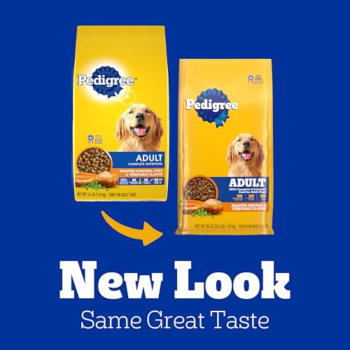 3.5 lb. Bag Adult Dry Dog Food Roasted Chicken, Rice & Vegetable Flavor Kibble N81860