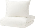 King White Duvet Cover and Pillowcases G5863