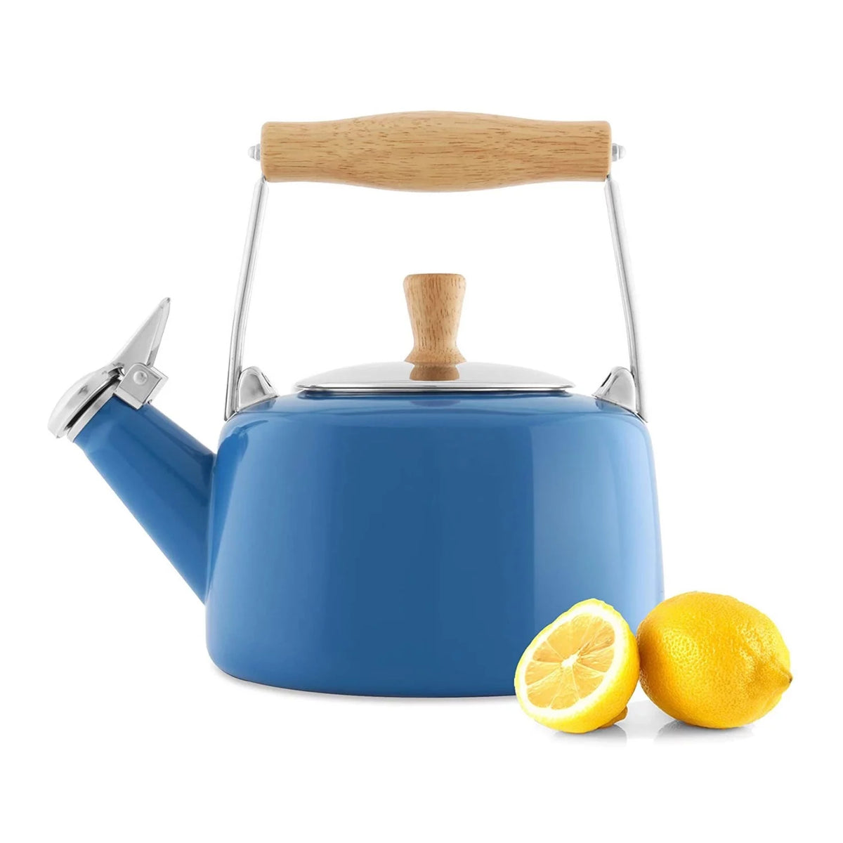 1.4-Quart Enamel-on-Steel Tea Kettle R736