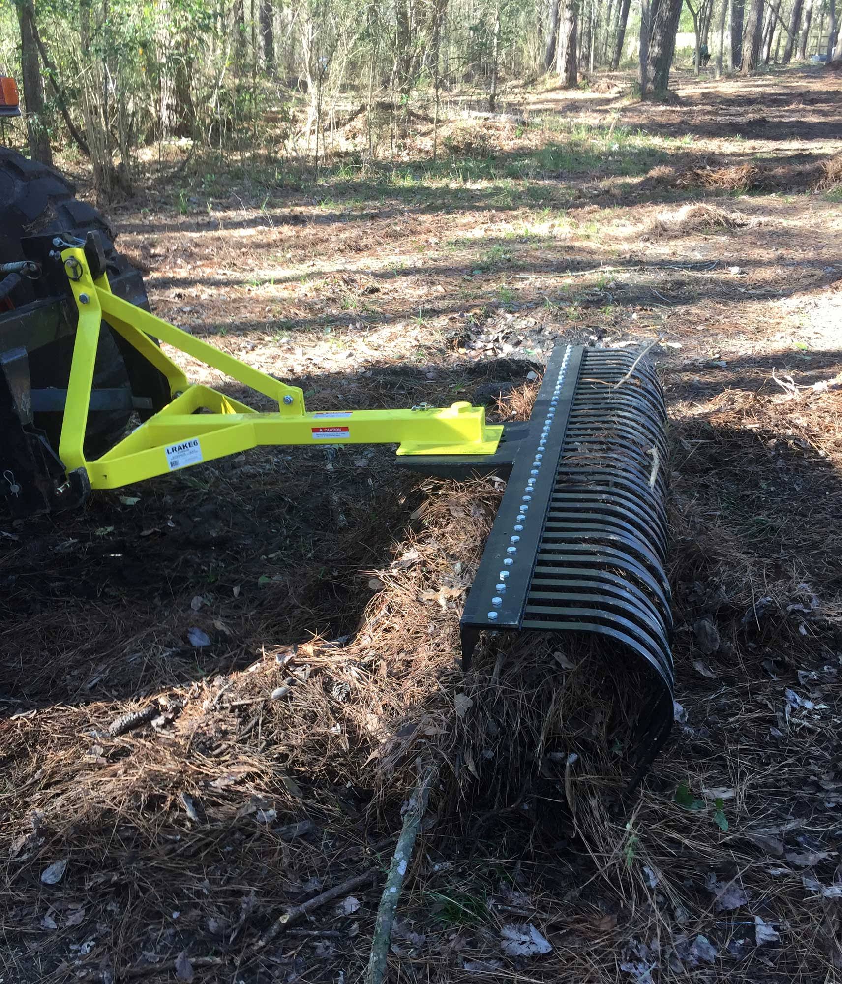 3 Point Landscape Rock Rake 5ft M51453