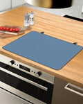 Pure Black Solid Color Stove Top Cover H608863