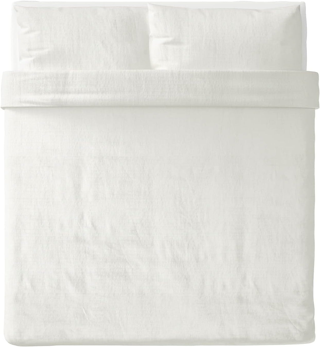 King White Duvet Cover and Pillowcases G5863