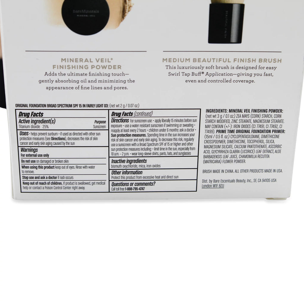 Fairly Light 4 Piece Mineral Foundation Set B63111