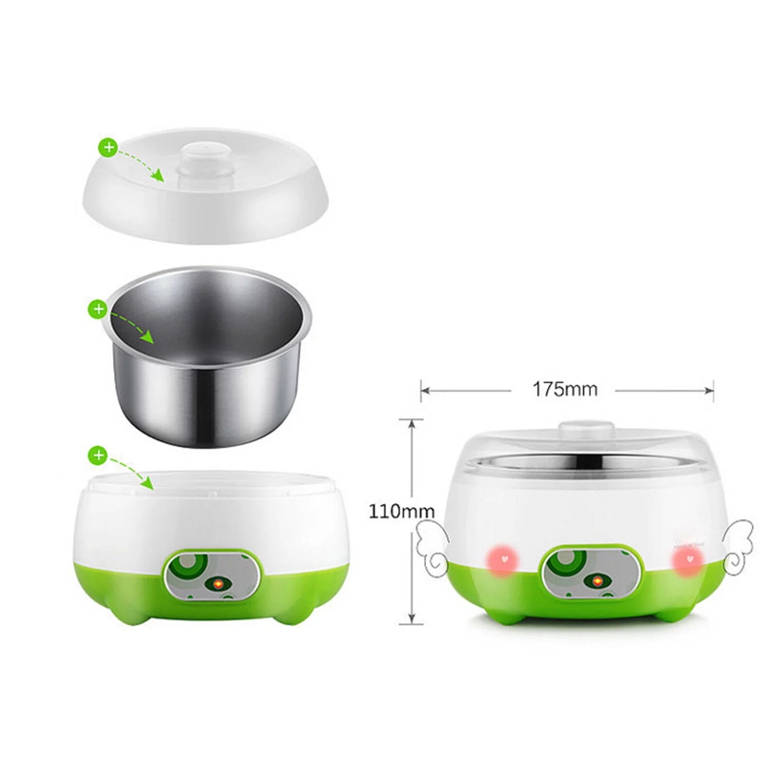 Automatic Yogurt Maker Machine Stainless Steel Inner Pot W24742