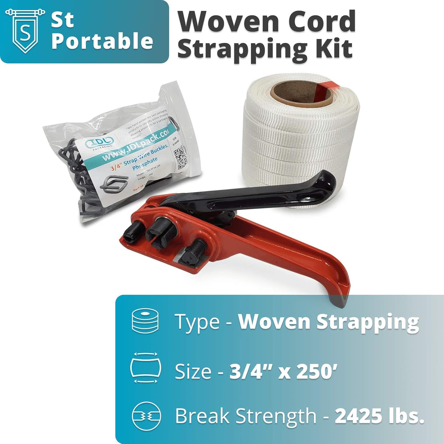 Portable Woven Cord Strapping Kit N66101