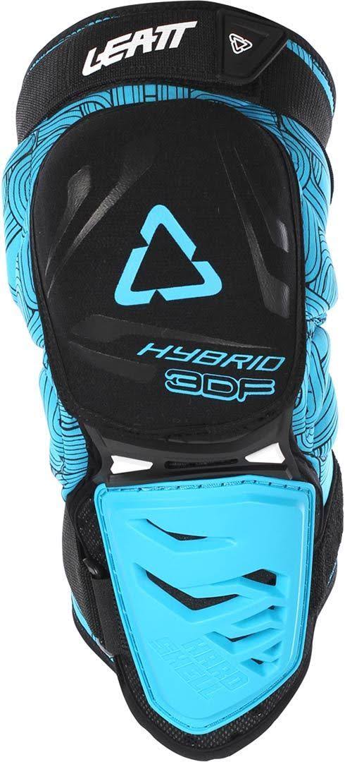 3DF Hybrid Knee Guard Black/White S/M O19079