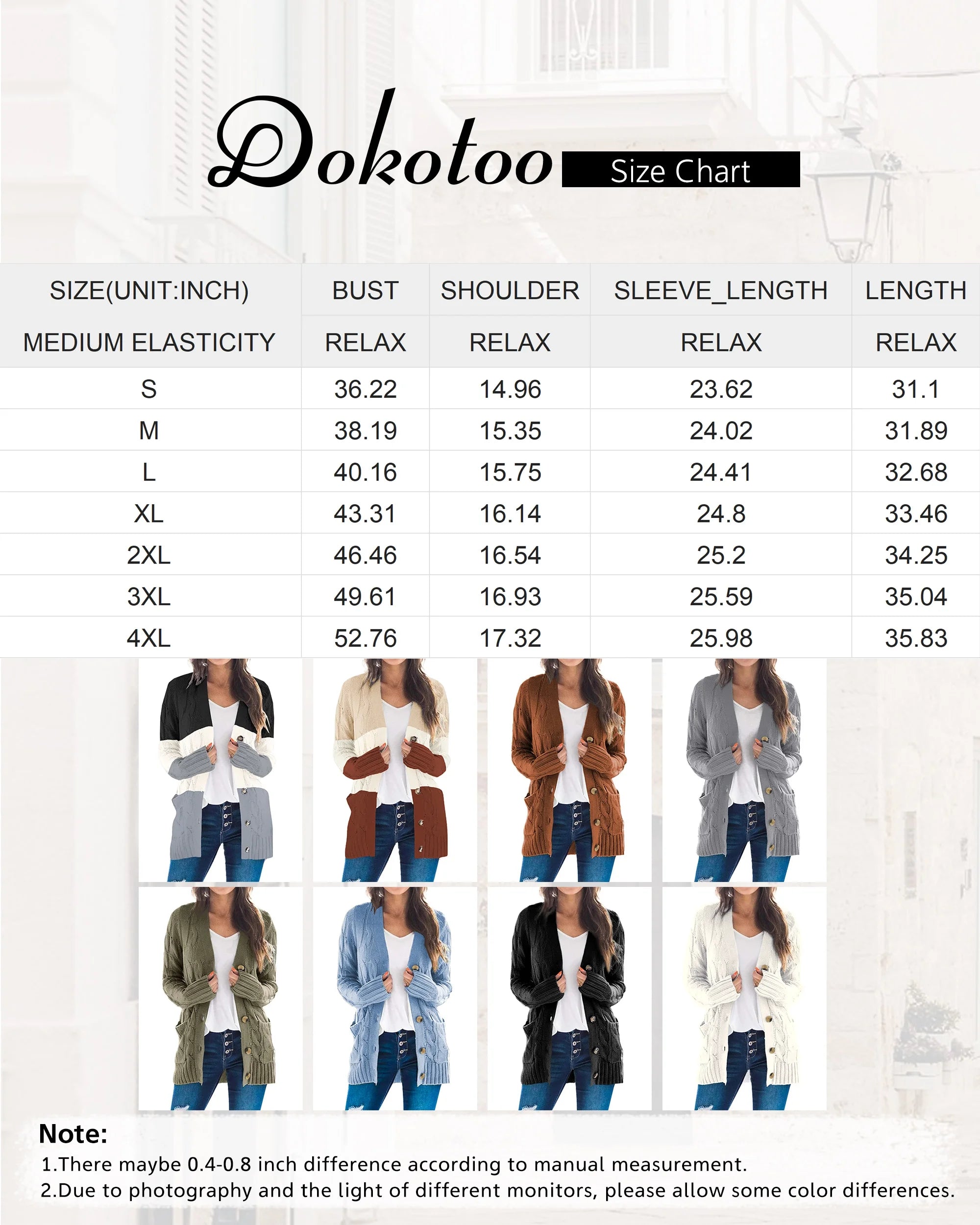 Brown Plus Size Cardigan Coat L60668