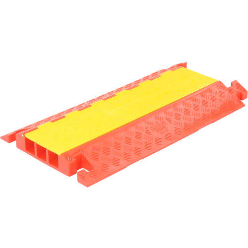 Orange Yellow 3 Channel Cable Protector I3964