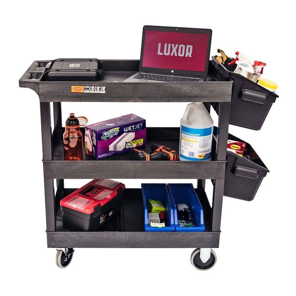 3-Shelf Tub Cart with Outrigger I849463