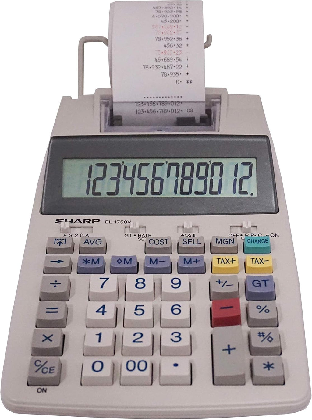 Two-Color Printing Calculator Z551