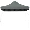 Gray Pop-Up Canopy with Carry Bag O350