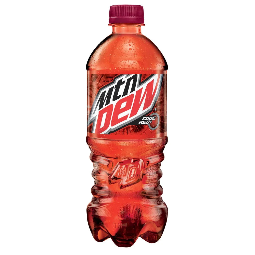 Code Red Soda 20oz Bottles, Quantity of 10 L131